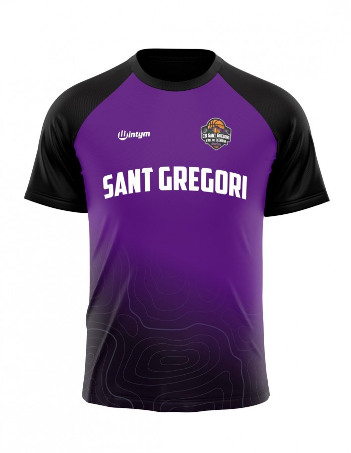 copy of Basket Aragón - Camiseta de calentamiento